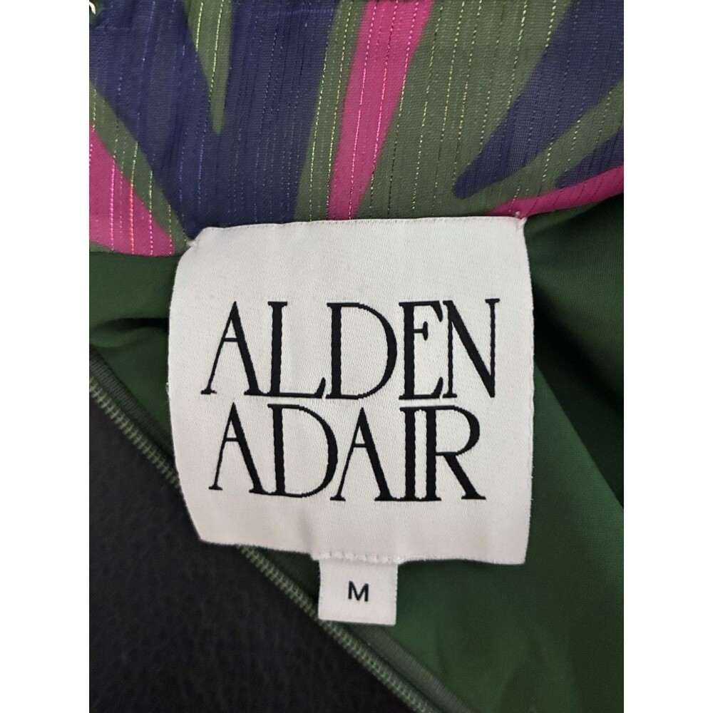 Alden Adair Women’s Green Long Sleeve Blouse Size Medium - Picture 7 of 8